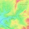 La Croix-Rouge topographic map, elevation, terrain