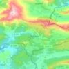 Peyroules topographic map, elevation, terrain