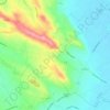 Montgey topographic map, elevation, terrain