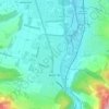 Aesch topographic map, elevation, terrain