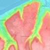 Équemauville topographic map, elevation, terrain