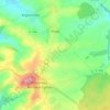 Pratz topographic map, elevation, terrain