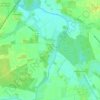 Rechtern topographic map, elevation, terrain