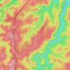 Uloola topographic map, elevation, terrain
