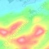 Gortacurrig topographic map, elevation, terrain