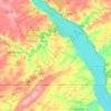 Peach Bottom Township topographic map, elevation, terrain