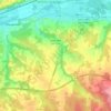 Faverolles-sur-Cher topographic map, elevation, terrain