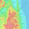 相馬郡 topographic map, elevation, terrain