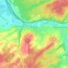 Blainville-sur-l'Eau topographic map, elevation, terrain