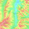 Villefranche-d'Astarac topographic map, elevation, terrain