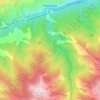 Thuès-Entre-Valls topographic map, elevation, terrain