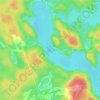 Esson Lake topographic map, elevation, terrain