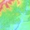 Tortuero topographic map, elevation, terrain