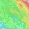 Škrljevo topographic map, elevation, terrain