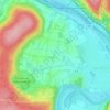 74855 topographic map, elevation, terrain