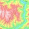 Salcabamba topographic map, elevation, terrain