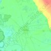 Sombor topographic map, elevation, terrain
