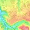 Warlingham topographic map, elevation, terrain