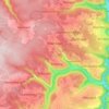 Bad Teinach-Zavelstein topographic map, elevation, terrain