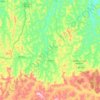 Cantagalo topographic map, elevation, terrain