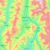 Dechang County topographic map, elevation, terrain