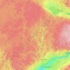 Mauricie topographic map, elevation, terrain