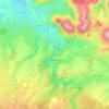 Semur-en-Auxois topographic map, elevation, terrain