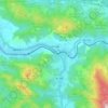 Lemoa topographic map, elevation, terrain