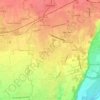 Bonate Sopra topographic map, elevation, terrain