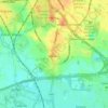 Winwick topographic map, elevation, terrain