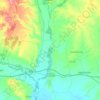 Melgar de Fernamental topographic map, elevation, terrain