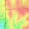 Hackham West topographic map, elevation, terrain