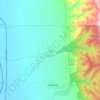 Nelshaby topographic map, elevation, terrain