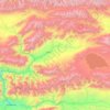 Жумгальский район topographic map, elevation, terrain