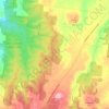 Drummond topographic map, elevation, terrain