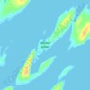 Belcher Island topographic map, elevation, terrain