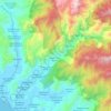 Batang Air Bayang topographic map, elevation, terrain