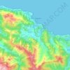 Castro-Urdiales topographic map, elevation, terrain