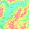 Murici dos Portelas topographic map, elevation, terrain