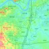 良庆镇 topographic map, elevation, terrain