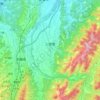 公館鄉 topographic map, elevation, terrain