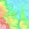 Chimilin topographic map, elevation, terrain