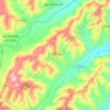 Corinaldo topographic map, elevation, terrain