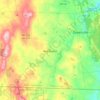New Ipswich topographic map, elevation, terrain