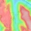 Charencey topographic map, elevation, terrain