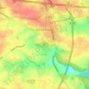Bourg-Achard topographic map, elevation, terrain
