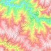 Colcabamba topographic map, elevation, terrain