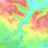 Yoncq topographic map, elevation, terrain