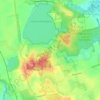 Klingberg topographic map, elevation, terrain