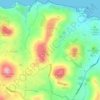 Żebbuġ topographic map, elevation, terrain